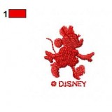 Minnie Mouse Embroidery Design 09